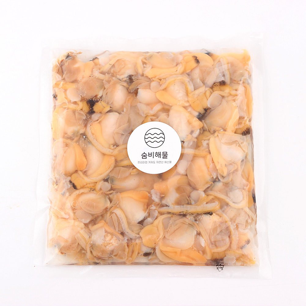 거제도 자연산 깐 왕바지락살 1kg
