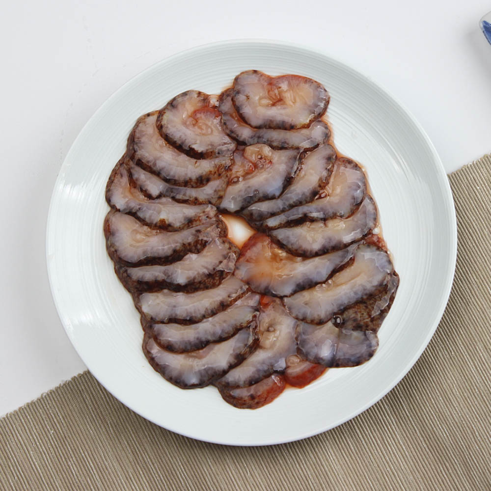 거제도 해녀 자연산 홍해삼 제철 해삼 회 1kg, 500g